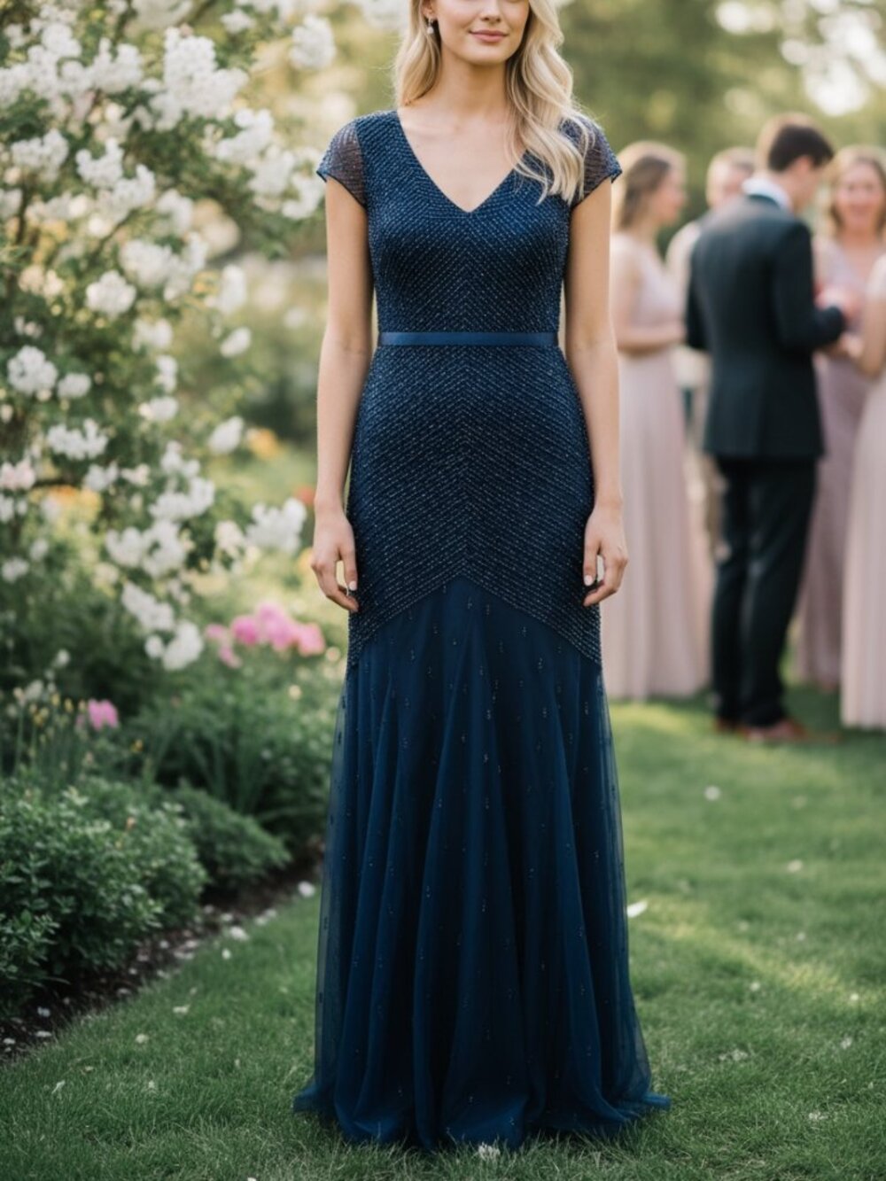 ADRIANNA PAPELL DRESS GOWN MOTHER OF THE BRIDE FORMAL EVENING WEDDING GUEST